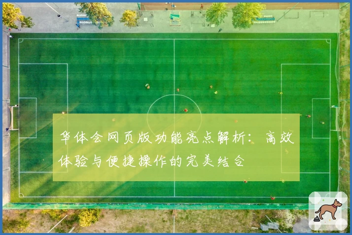 华体会网页版功能亮点解析：高效体验与便捷操作的完美结合